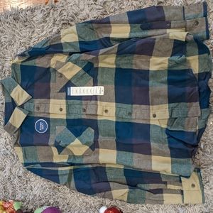 Arizona Mens Long Sleeve Flannel Shirt